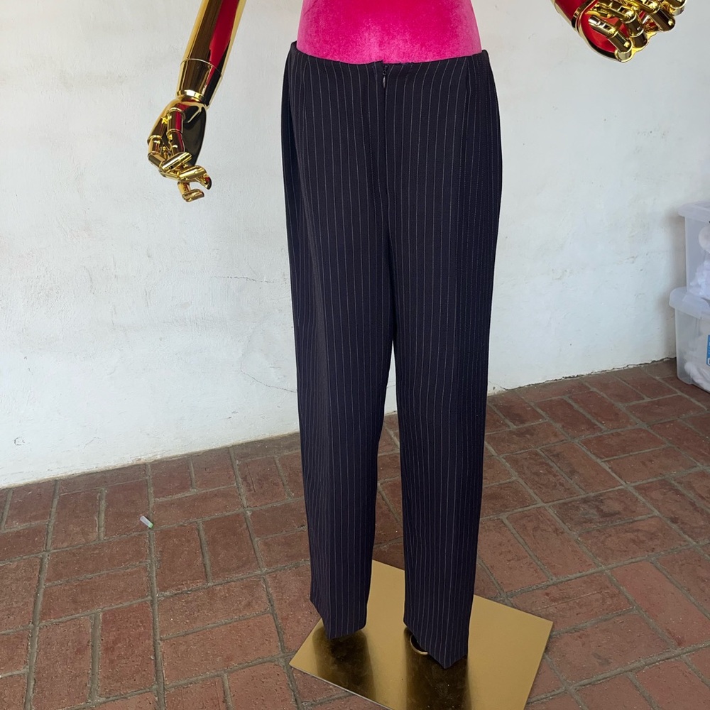 Vintage Oscar de la Renta pinstripe pants